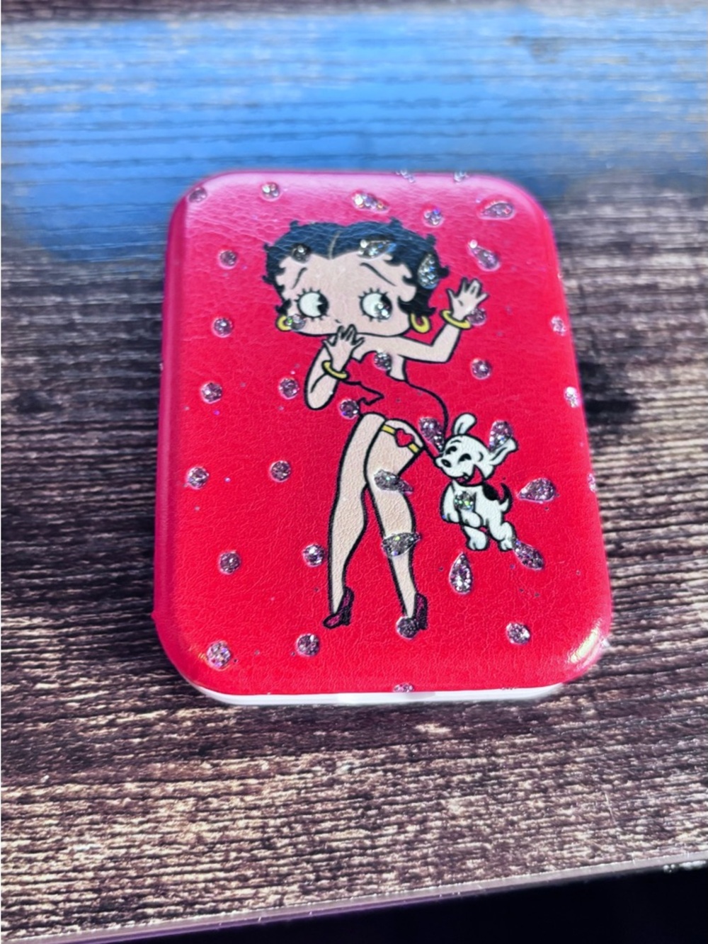Betty Boop‎ Red Decorative Double Sided Mirror